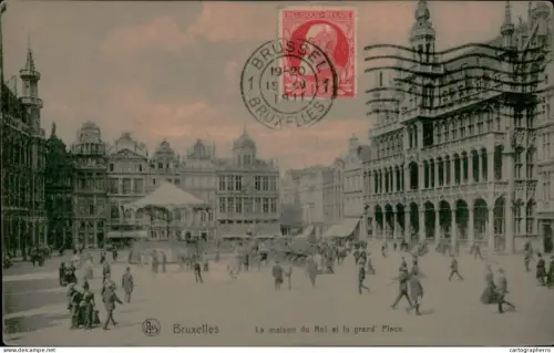 A5886 Belgium Bruxelles Maison du Roi et la Grand Place