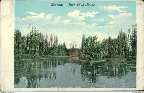 A5886 Belgium Tournai Parc de la Reine