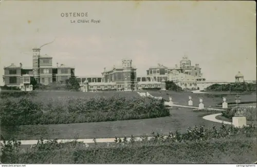 A5886 Belgium Oostende Chalet Royal