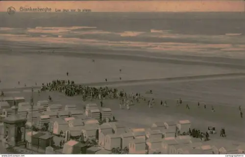 A5886 Belgium Blankenberge les jeux sur la plage