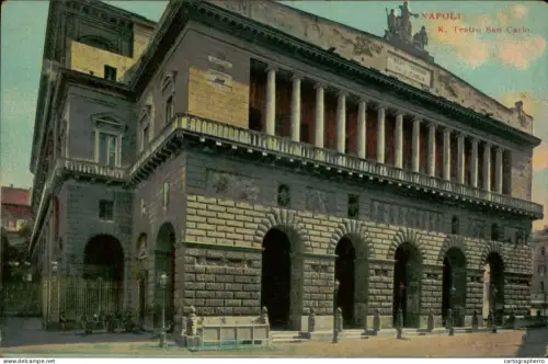 A5886 Italy Napoli R Teatro San Carlo
