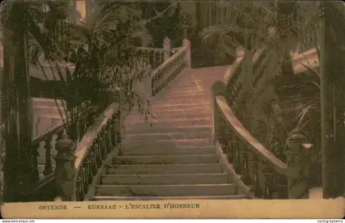 A5886 Belgium Oostende Kursaal L'Escalier d'Honneur
