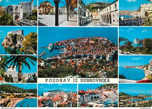 Croatia Dubrovnik coast fortress