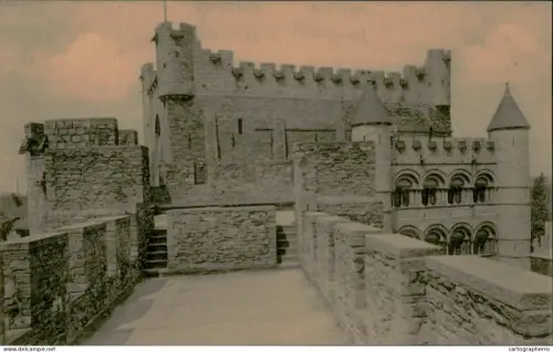 A5898 Belgium Gent Chateau des Comtes Donjon et Chapelle