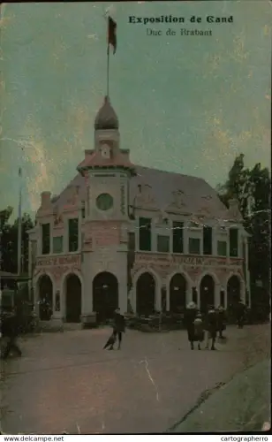 A5898 Belgium Exposition de Gent Duc de Brabant