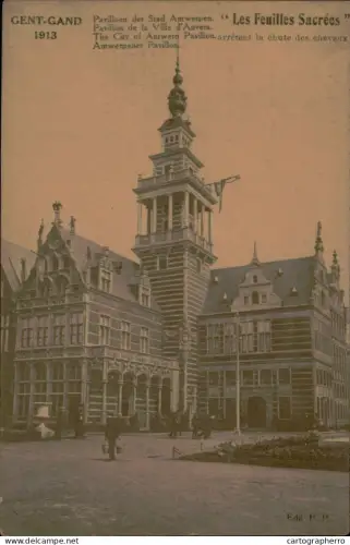 A5928 Belgique Gent The city of Anpwerpen Pavilion