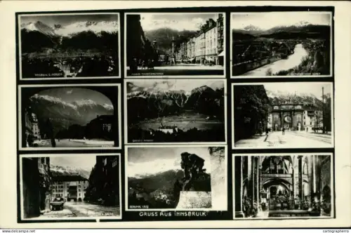 A5896 Austria Gruss aus Innsbruck multi view