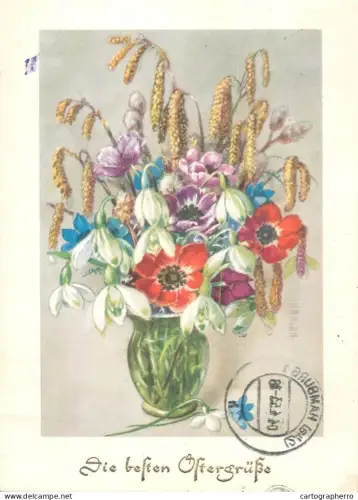 A6218 Fête de Pâques - Fleurs du Printemps