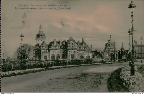 A5928 Belgique Brussels International Exposition 1910
