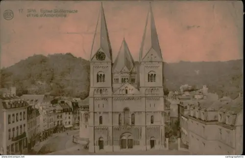 A5928 Belgique Spa Church of Our Lady and Saint Remacle