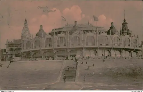 A5928 Belgique Oostende Kursaal historical building