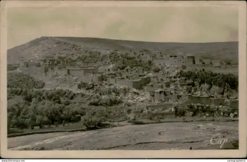 A5896 Morocco Environs de Marrakech vue generale de Tahnaout