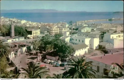 A5896 Morocco Tanger panorama sur la baie