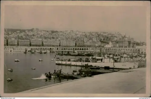 A5896 Algeria Alger vue generale prise du port