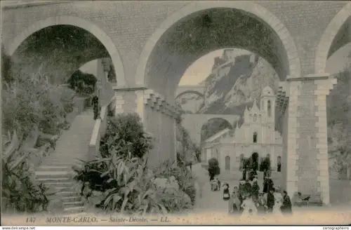 A5895 Monaco Eglise Sainte Devote