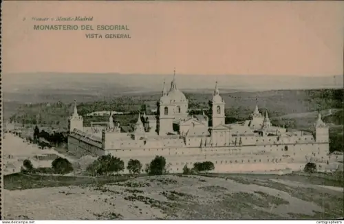 A5894 Spain Madrid Monasterio del Escorial general view