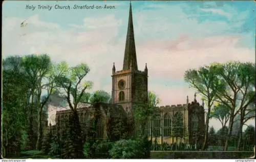 A5894 England Stratford on Avon Holy Trinity Church