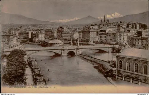A5894 Switzerland Geneve vue generale