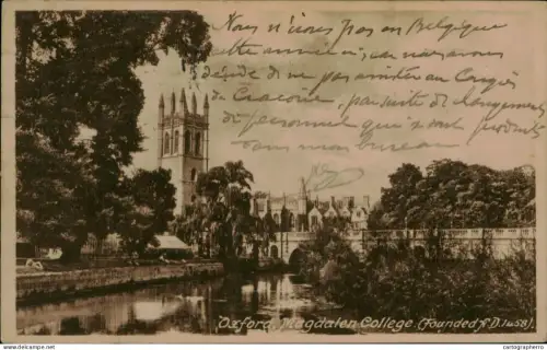 A5894 England Oxford Magdalen College