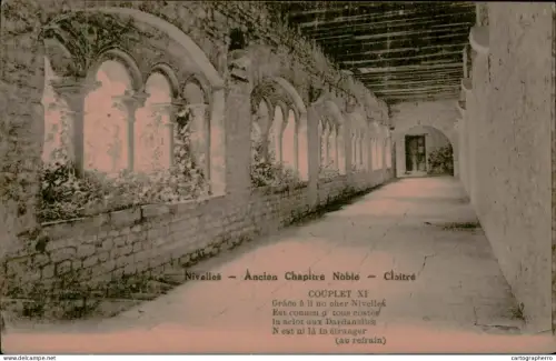 A5893 Belgium Nivelles Ancien Chapitre Noble le Cloitre