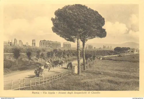 A5761 Italia Rome Imperial Forums Via Appia Antica