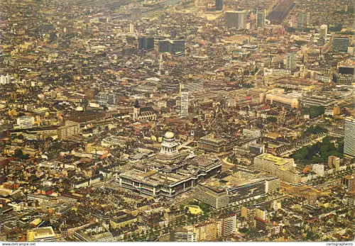A6217 Belgium Brussels Bruxelles Brussel high altitude aerial view panorama