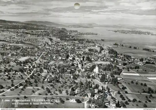A6236 Suisse - Flugaufnahme Tägerwilen mit Untersee & Insel Reichenau - Vue aérienne
