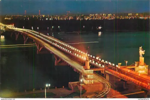 A6236 Ukraine / URSS Kiev - Metro Bridge spanning the Dnieper River