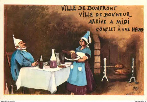 A6237 Domfront : Ville de bonheur... Humour, Gastronomie, Terroir Normand