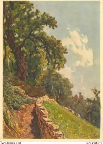 A6237 CPA Suisse - PRO JUVENTUTE - L. Rossi : Chemin de montagne