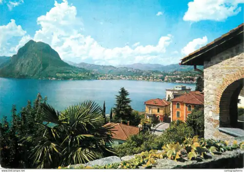 A6237 Suisse - Castagnola - Lugano 1965 Oblitérée Bern (Das schöne Stadtbild) - Helvetia 10 mechanical cancel Bern