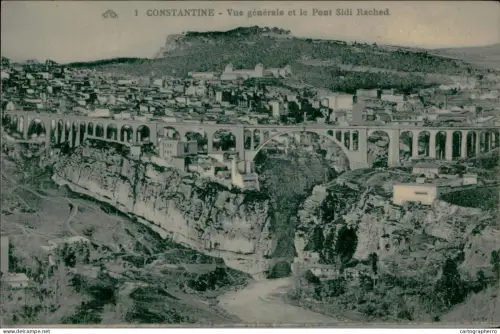 A5899  Algeria Constantine Pont Sidi Rached