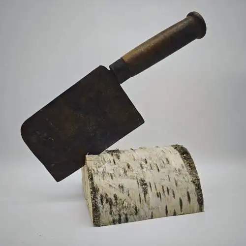 Fleischerbeil  antik Hackebeil Metzgerbeil 150 mm Klinge vintage Beil Küchenbeil