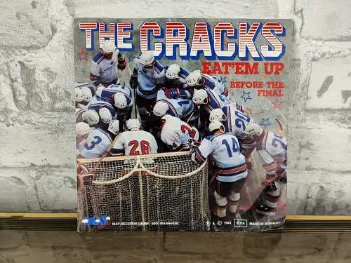 The Cracks Eat 'Em Up 7" Single VG+ Vinyl Record Schallplatte