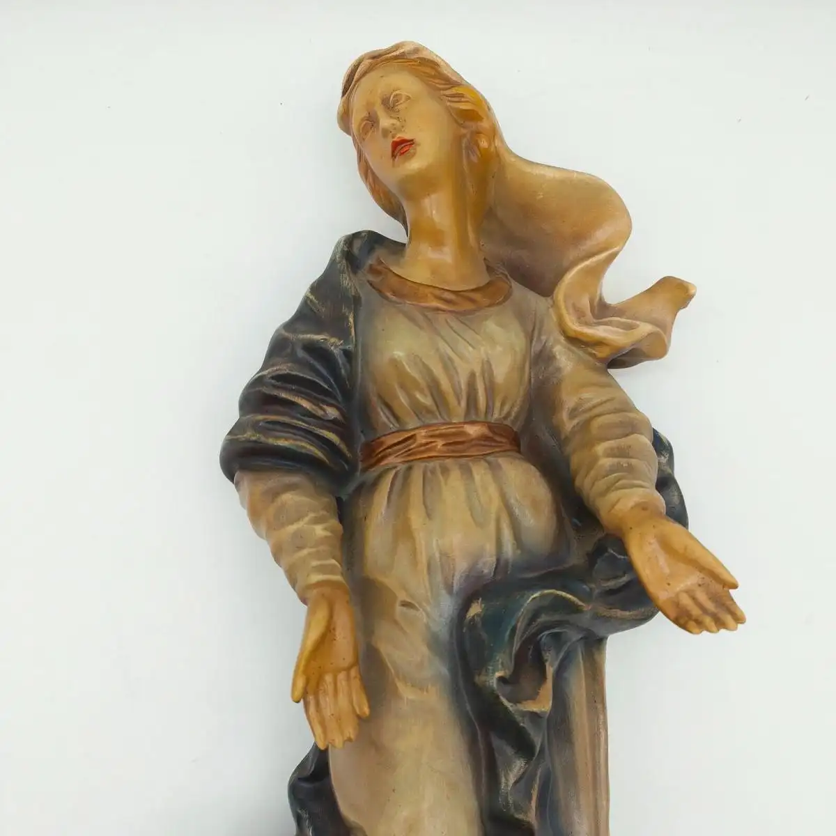 Mondsichelmadonna Figur RS Cortendorf Wandmaske Madonna Maria Jesus Ikone 1