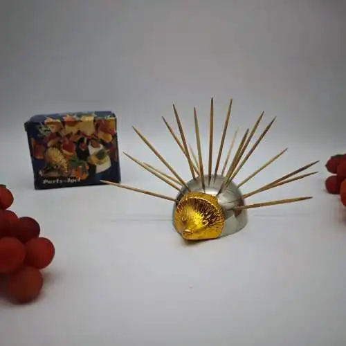 BMF Party-Igel Häppchen Anbietschale Midcentury Kult 60er OVP retro vintage Part