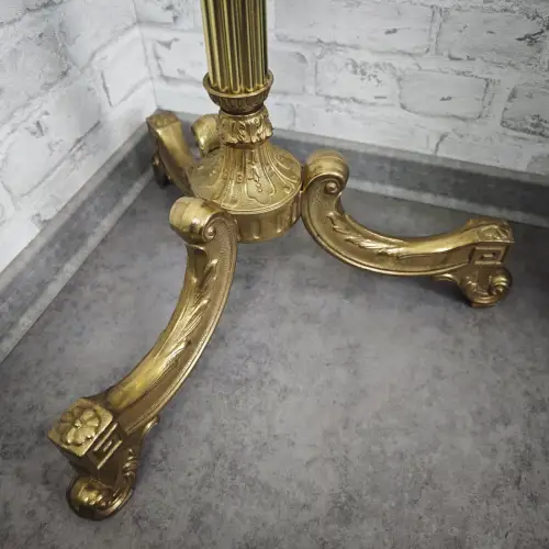 Vintage Garderobenständer Messing gold Hollywood Regency Stil edel italienisch