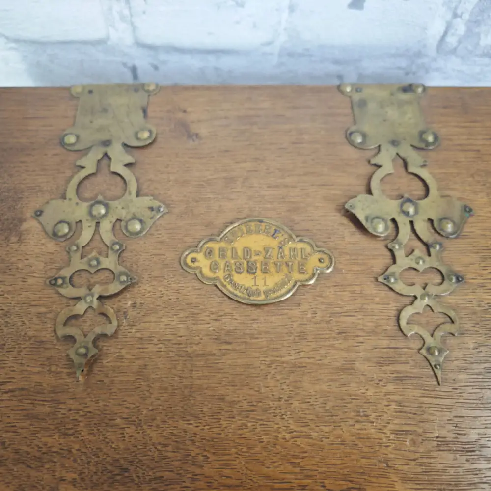 Stiebel Geld Zähl Cassette 11 antik Kasse Münz-Zählbrett Geldkassette WeeNTAGE 6