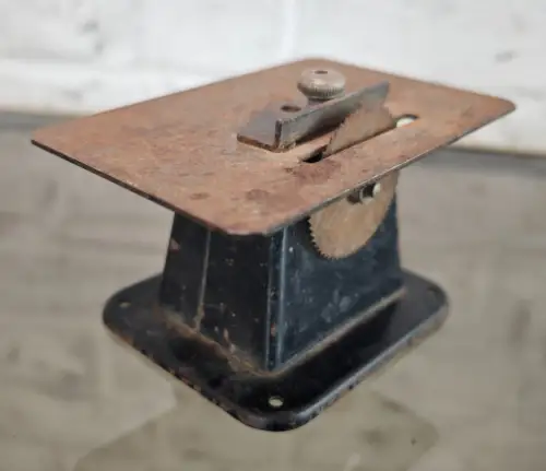 Dampfmaschinen Kreissäge 1920er Blech Zubehör Zahnrad Sägewerk WeeNTAGE