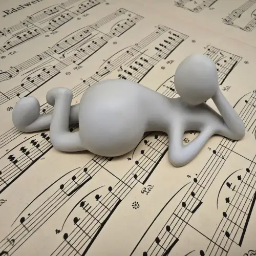 Royal Copenhagen Musica Dreamy Note Figur Monica Ritterband Porzellan WeeNTAGE