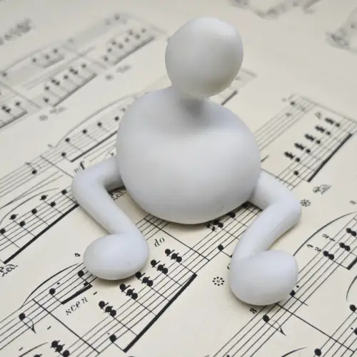 Royal Copenhagen Musica Dreamy Note Figur Monica Ritterband Porzellan WeeNTAGE