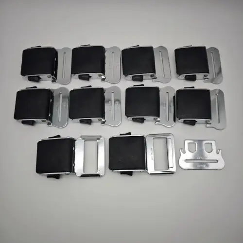 Geypa Lyfe Lok II Sicherheitsgurt Verschluss Metall schwarz Oldtimer WeeNTAGE