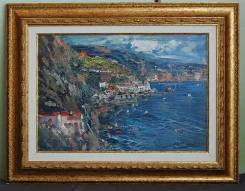 Ölgemälde – Marino Faliero – Amalfiküste