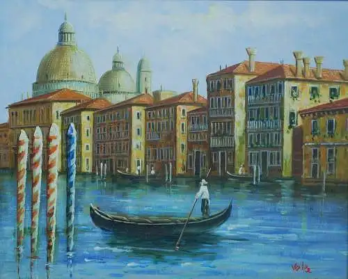 Bild – Ölgemälde – Venedig