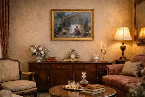 Ölgemälde – Ferenc Ujváry – Heim