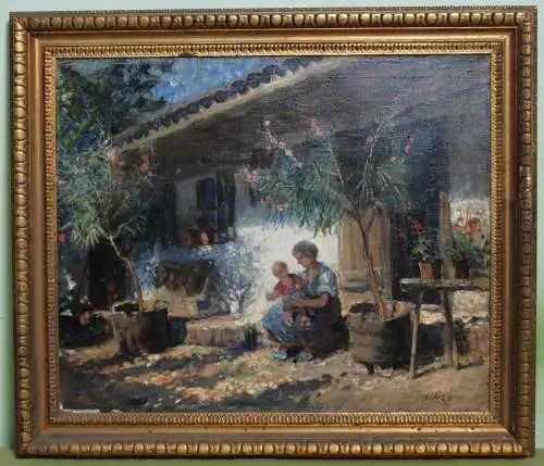 Ölgemälde – Ferenc Ujváry – Heim