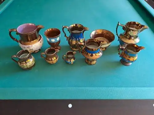 Kupfer Porzellan