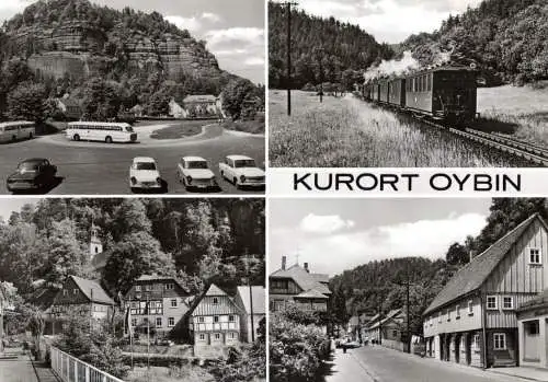 [Echtfotokarte schwarz/weiß] Kurort Oybin. 