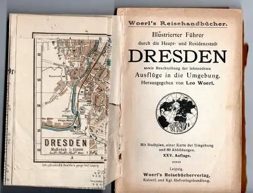 Illustrierter Führer durch die Haupt- und Residenzstadt Dresden. 