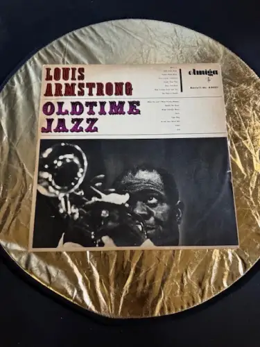 Louis Armstrong „Oldtime Jazz“ LP – AMIGA ‎8 50 011 (DDR, 1964) – Jazz Klassiker
